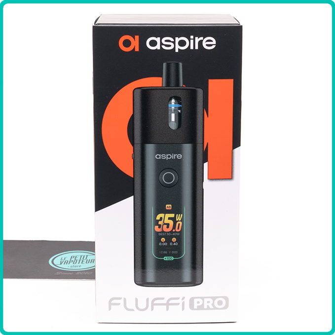 Packaging du Pod Fluffi Pro Aspire